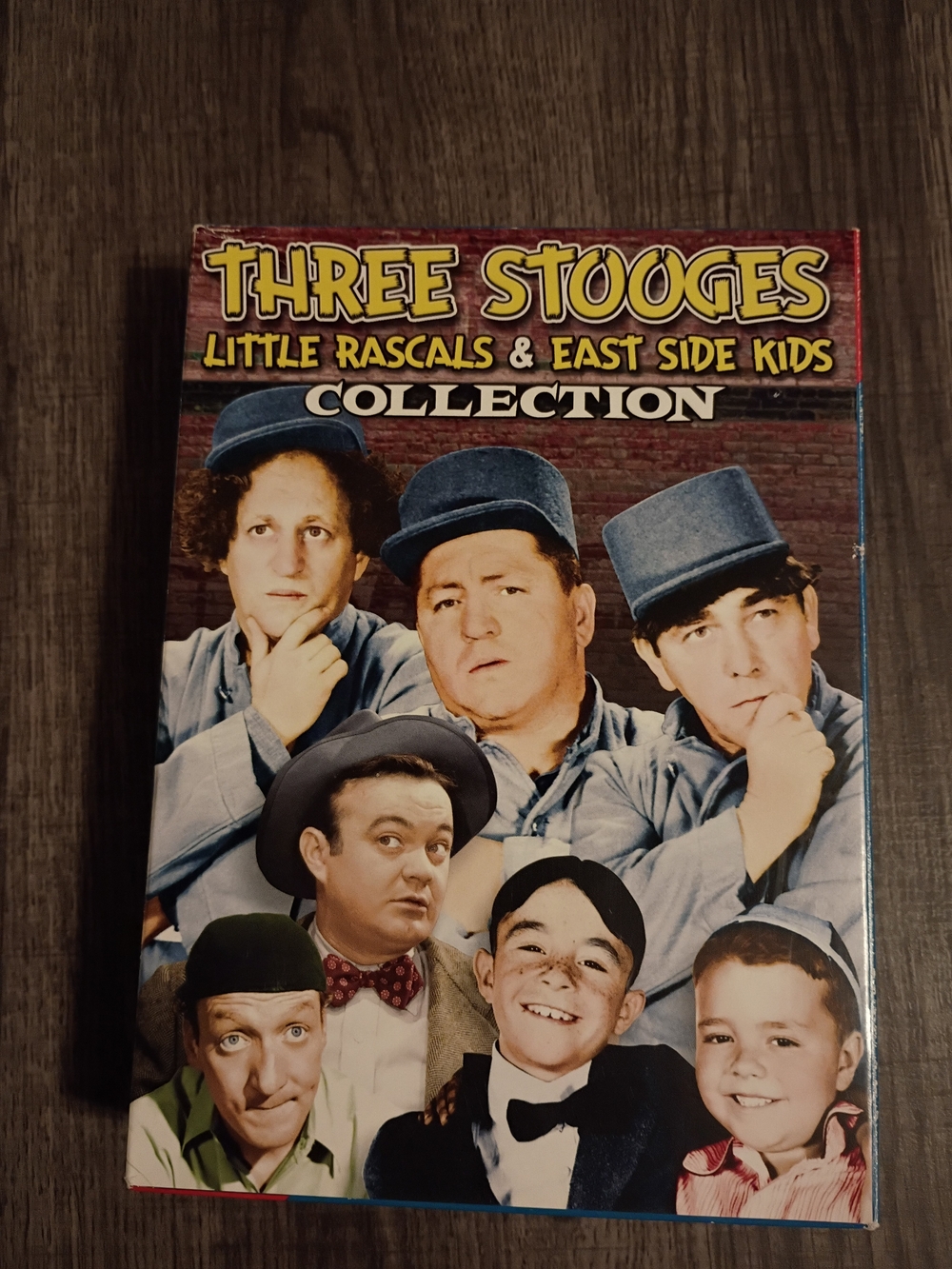 Source Unknown Three Stooges Collection - Blue, Yellow, Red